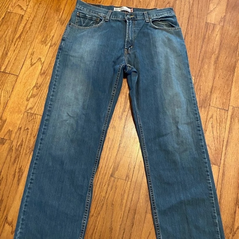 Mens Levi’s 559 Relaxed Straight Jeans 33x32
